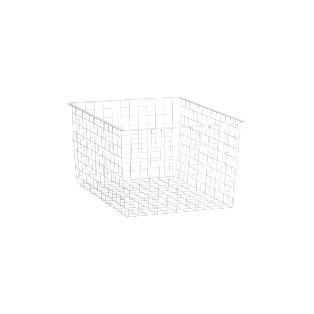 Draadmandlade 427 x 527 x 285 mm wit - Classic by Elfa