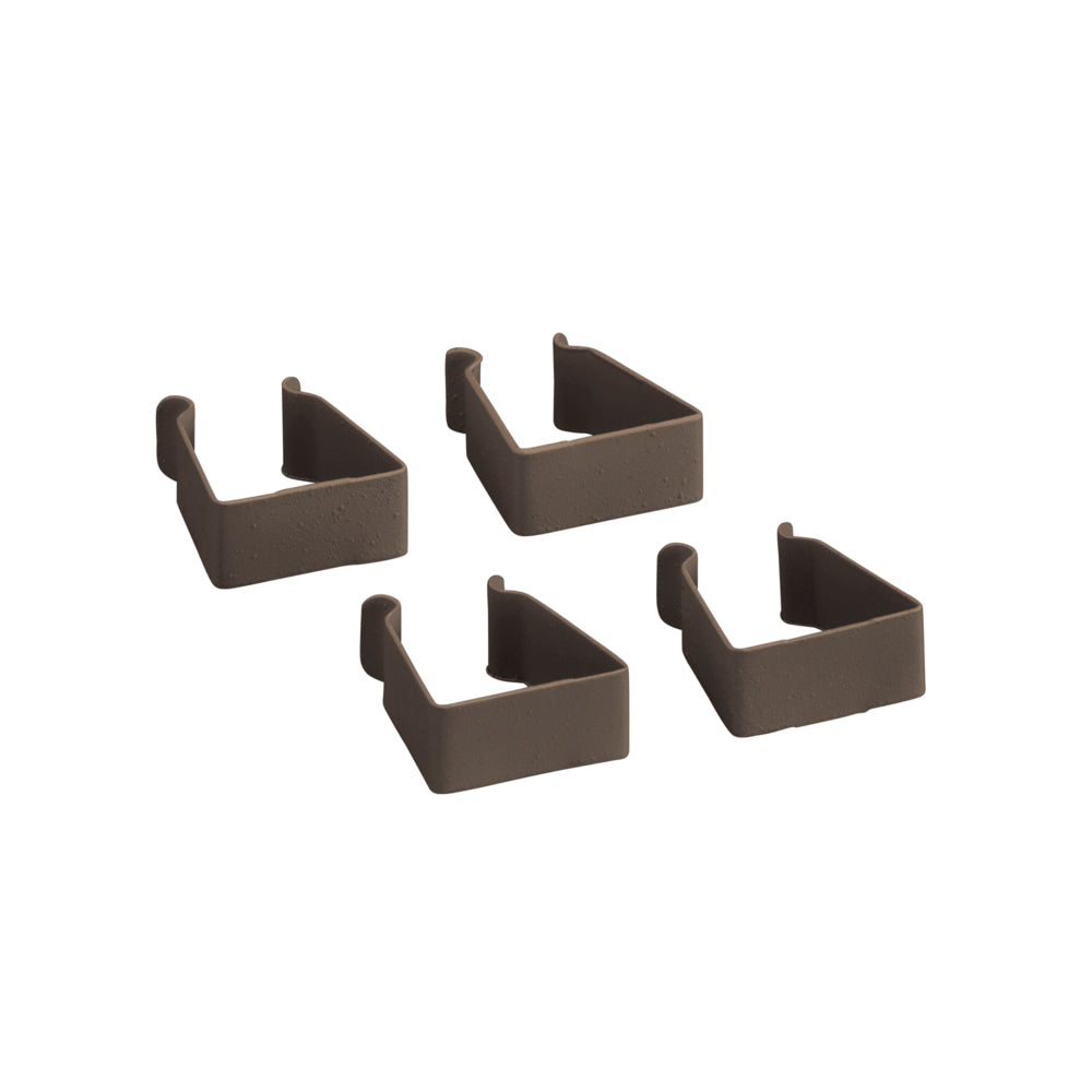 Frameclips set van 4 grafiet - Classic by Elfa