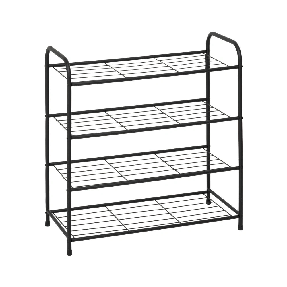 Zwart metalen schoenenrek 12 paar Five®