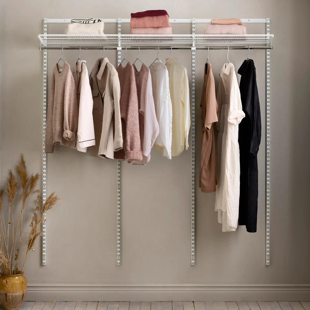 Elfa starterset 3 secties wit - Classic by Elfa