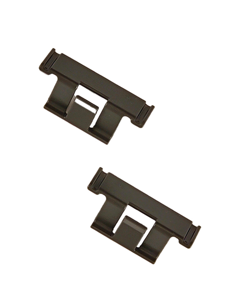 LED clips voor schuine plank set van 2 grijs - Décor+ by Elfa