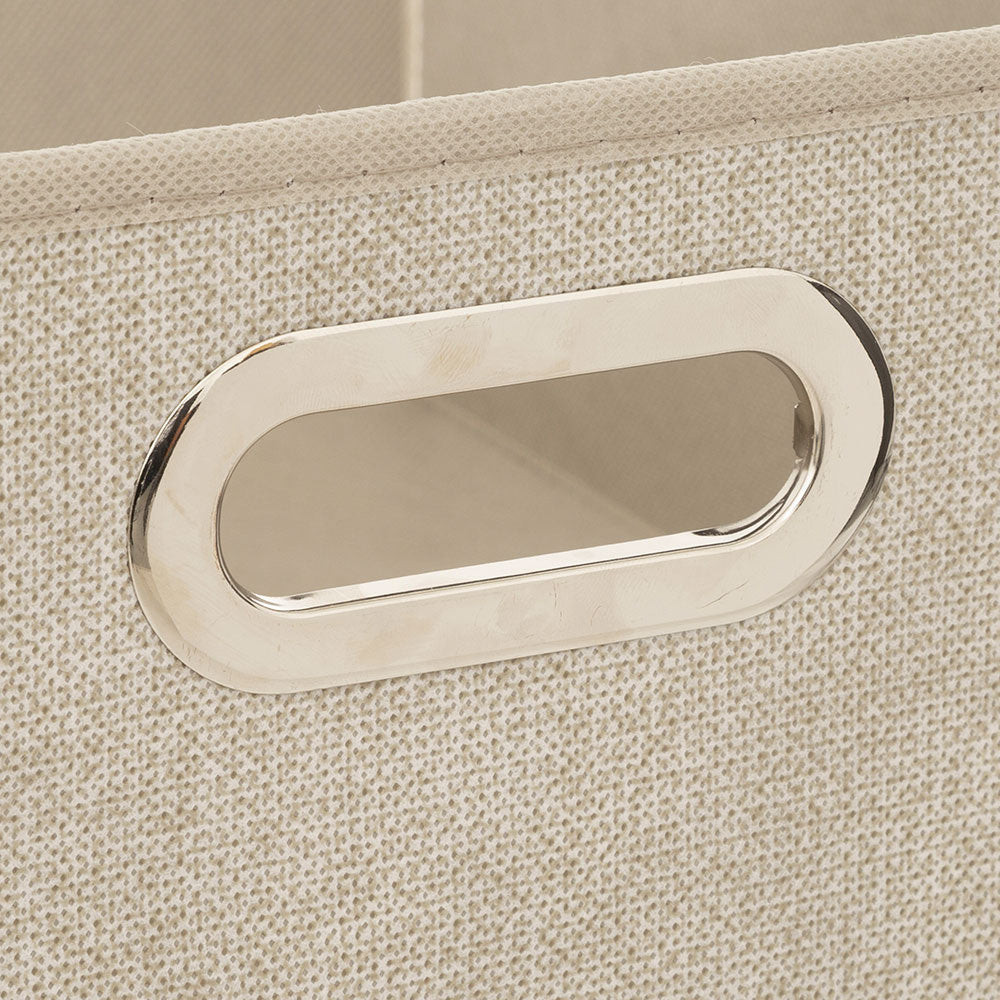 beige-opbergmand