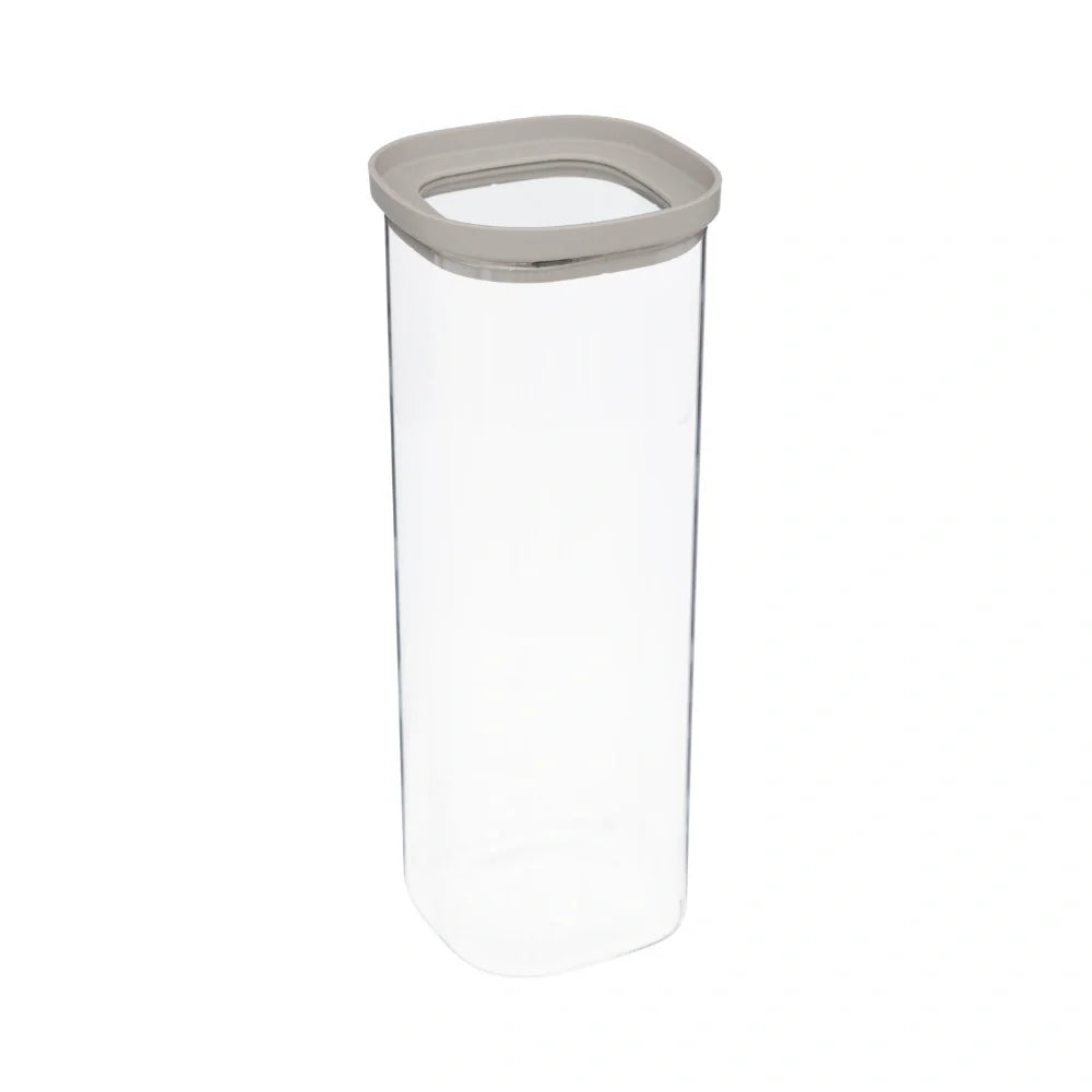 Glazen voorraadpot 2.0 liter vierkant stapelbaar Five®