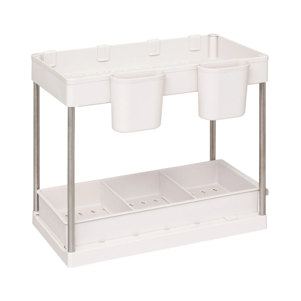 Keukenkast organizer uitschuifbaar 2 niveaus Five®