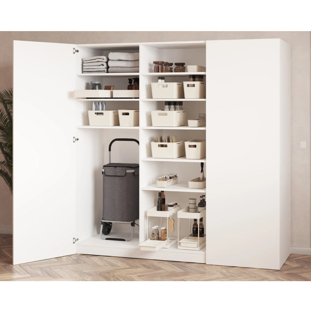 Keukenkast organizer uitschuifbaar 2 niveaus Five®