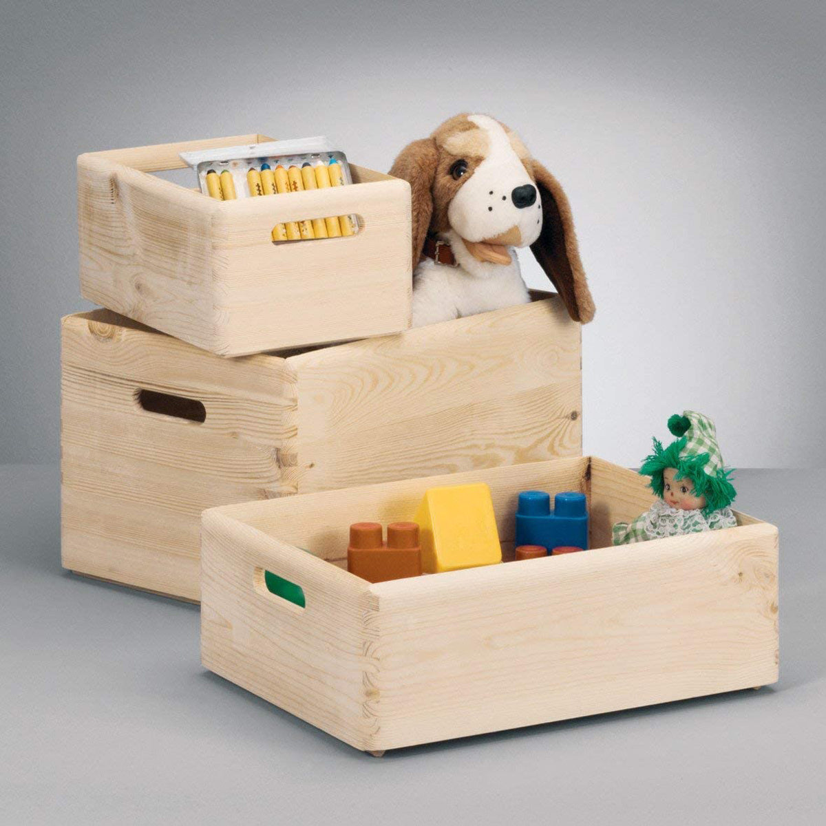 houten opbergdoos
