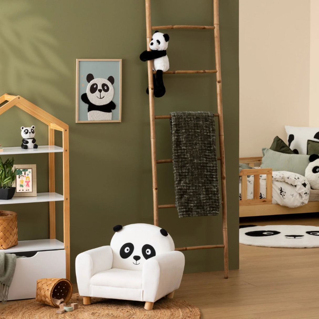Spielzeugkorb Panda Atmosphera