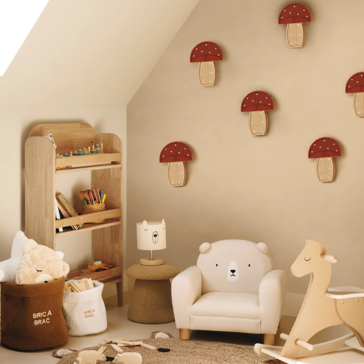 Bücherregal Kinderzimmer 3 Etagen Atmosphera