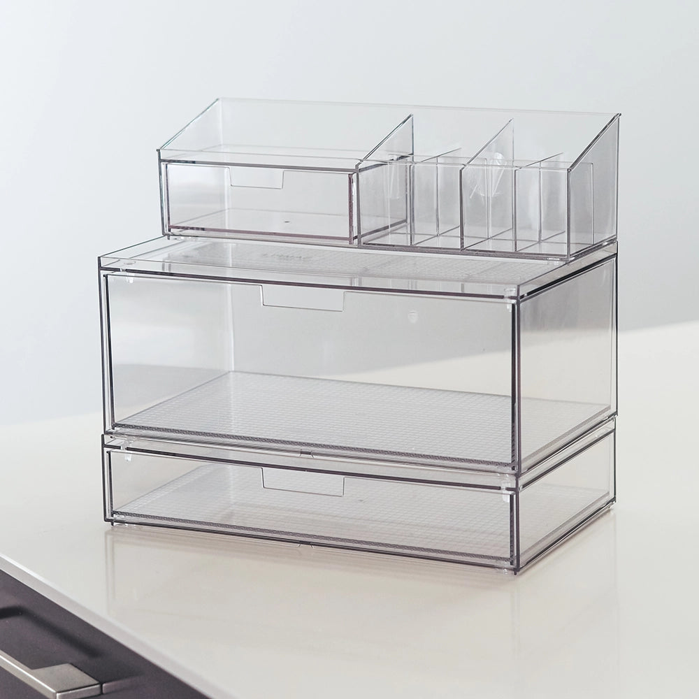 So Clever x Vacane Stapelbare Aufbewahrungsschublade 30.5 cm niedriges Modell