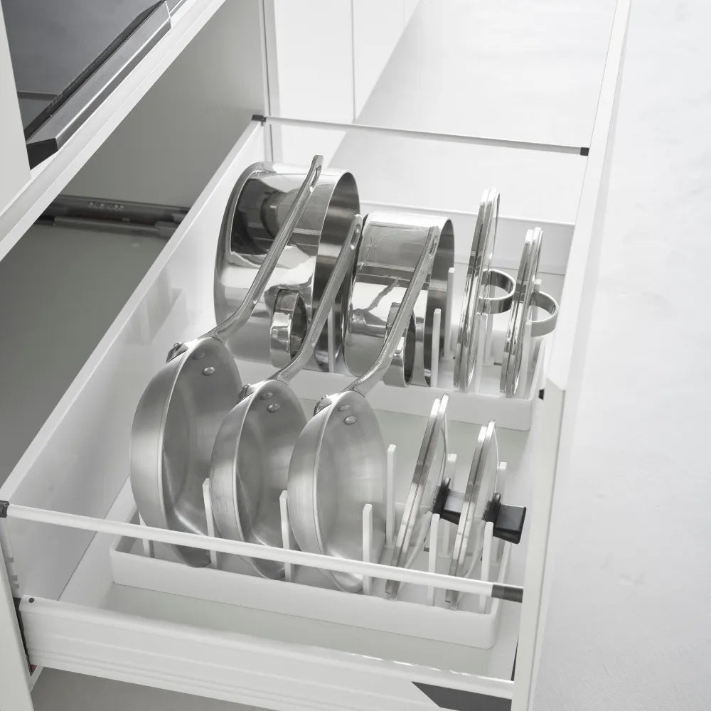 Deckel- und Topfhalter verstellbar Yamazaki