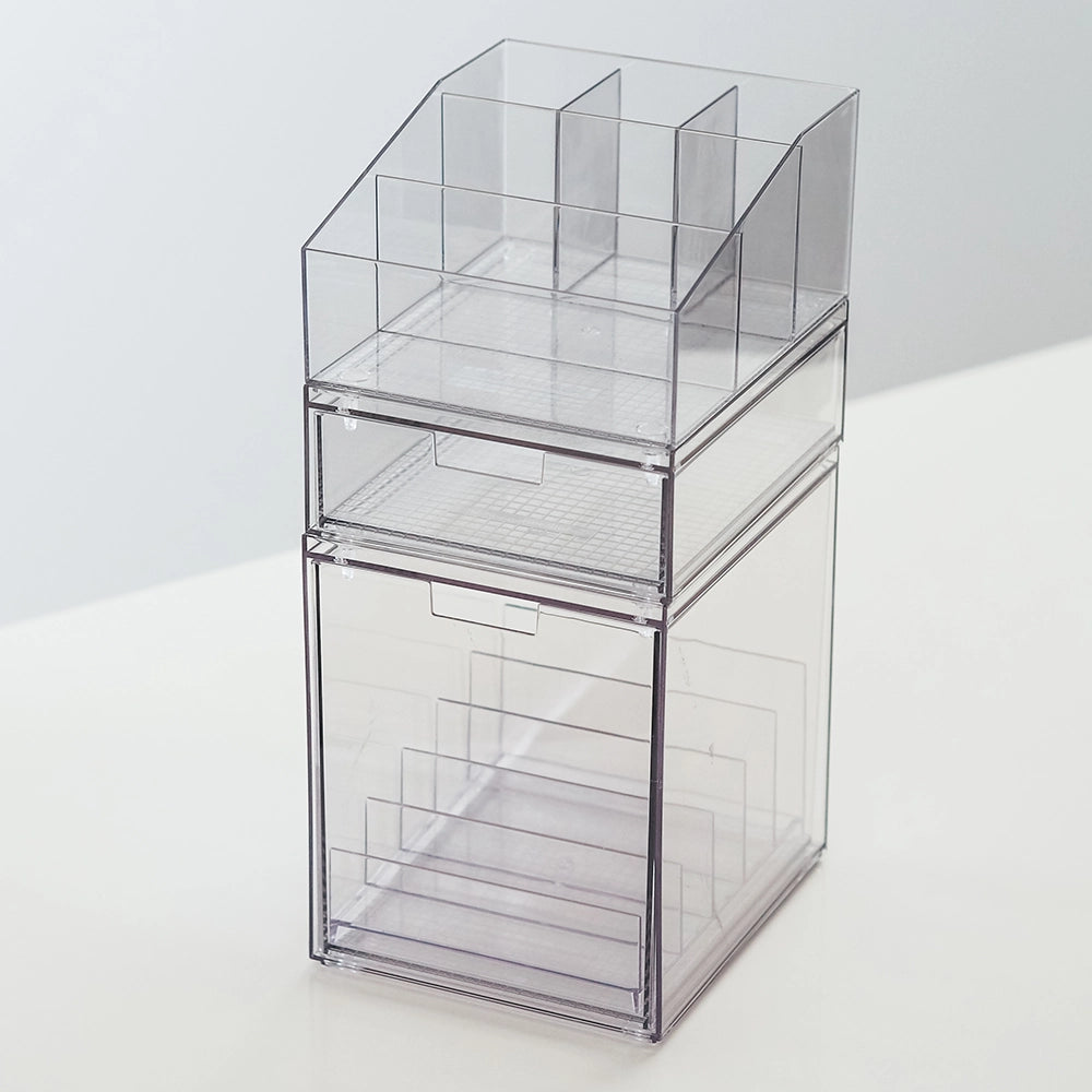 So Clever x Vacane Stapelbare Aufbewahrungsschublade 15.2 cm niedriges Modell