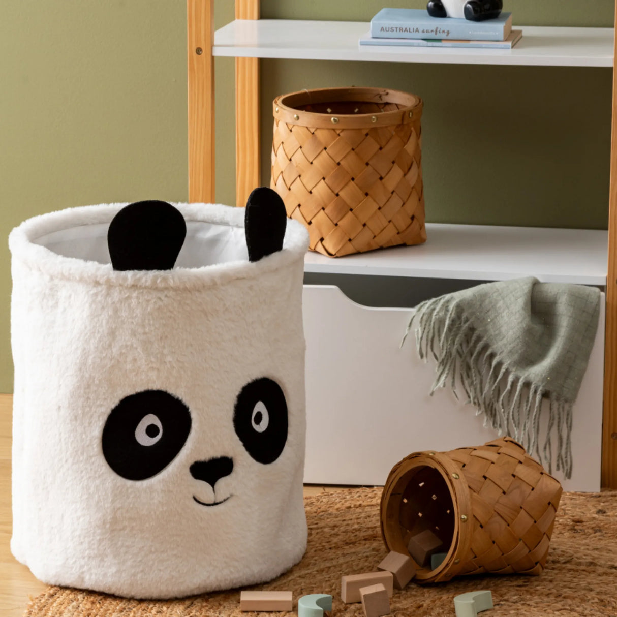 Spielzeugkorb Panda Atmosphera