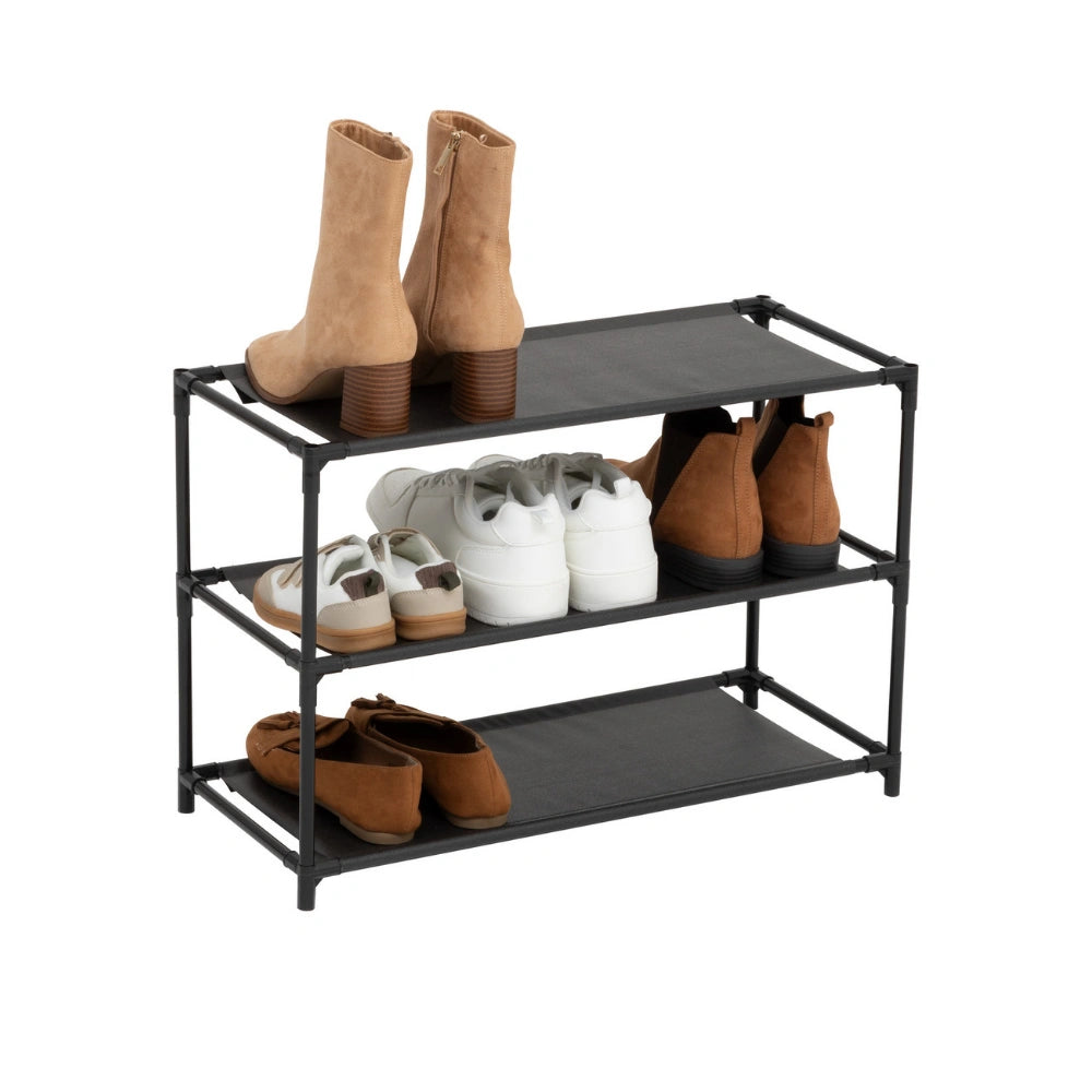 Budget schoenenrek met stoffen legplanken Five®