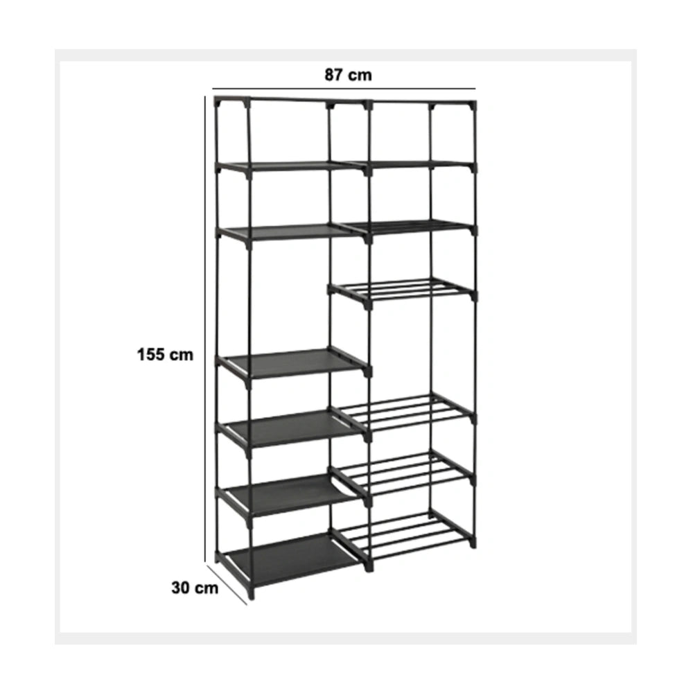 Modulair schoenenrek 8 etages voor 32 paar Five®