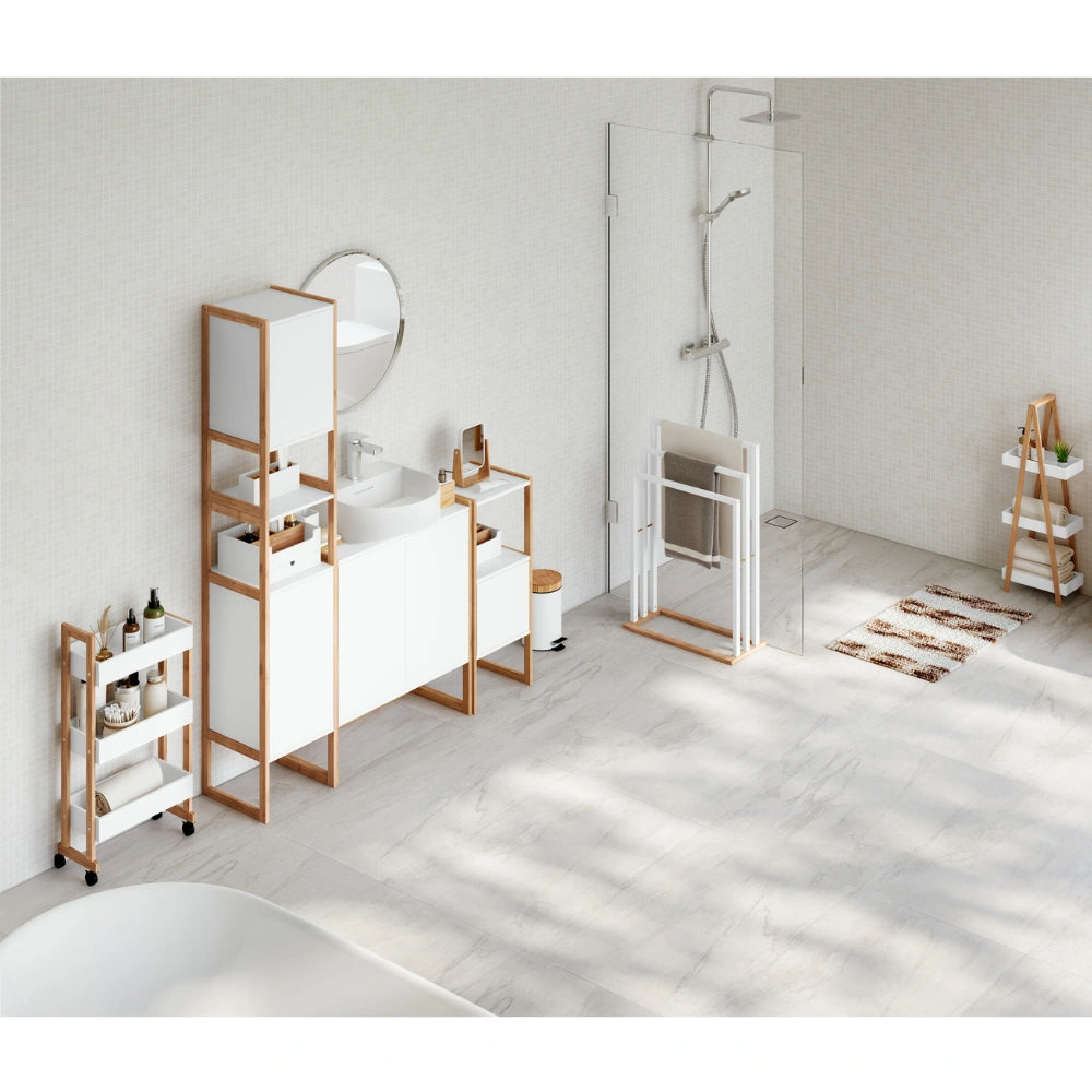 houten trolley badkamer of keuken Five®