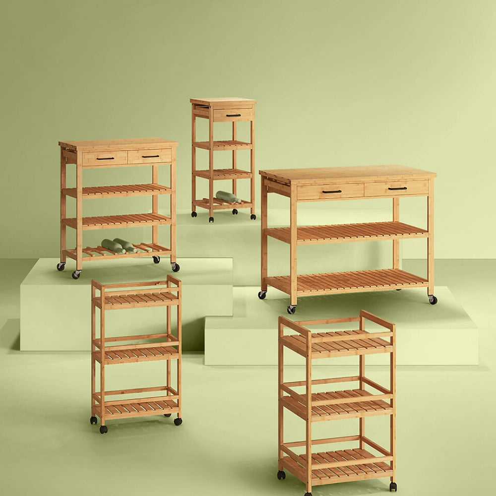 Schmaler Küchenwagen aus Holz Five®