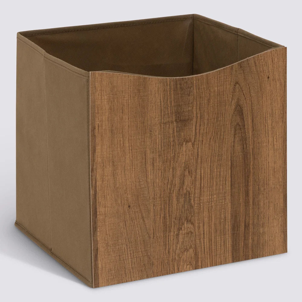 Opbergmand hout look Five®