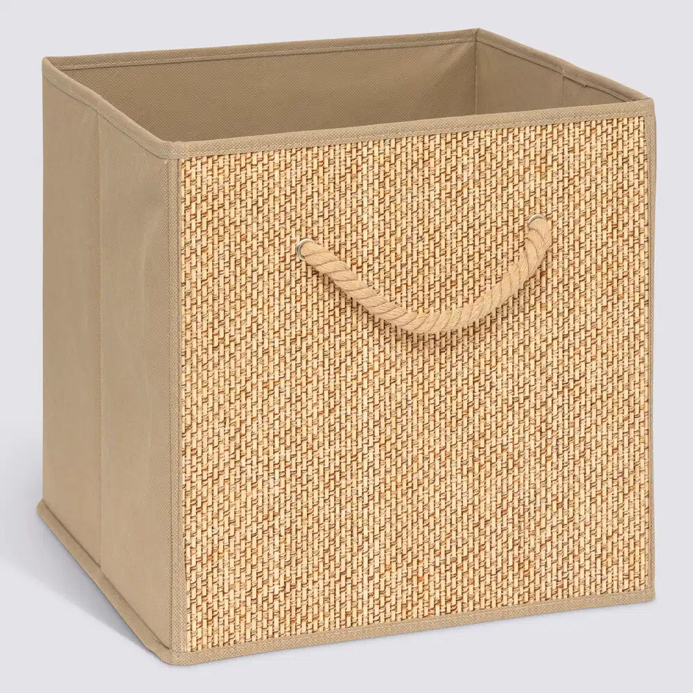 Opbergmand rotan look met handvat Five®