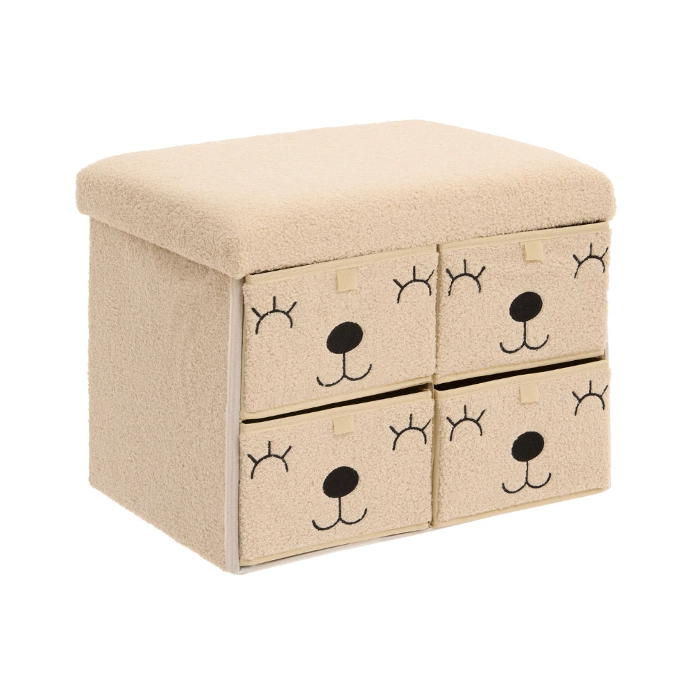 Bankje met lades teddy kinderkamer Atmosphera