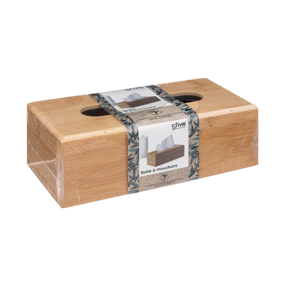 Bamboe tissue box Five®