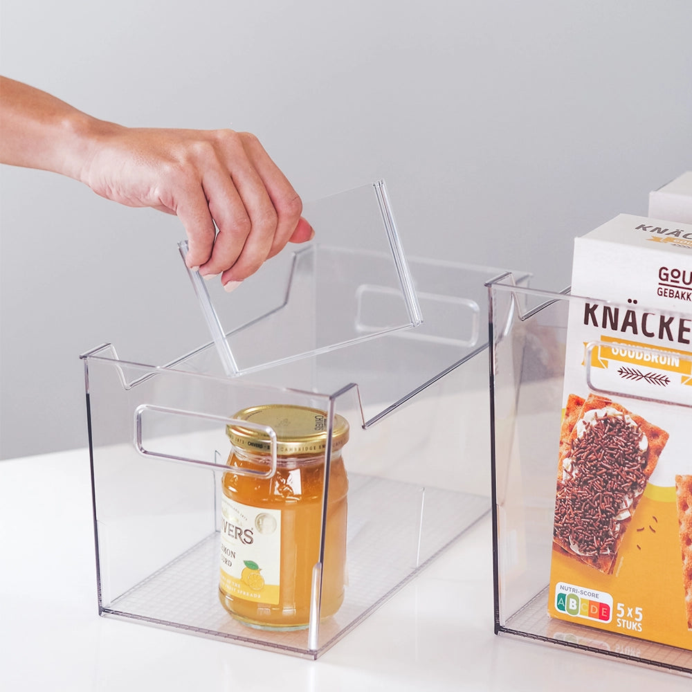 So Clever x Vacane Aufbewahrungsbox klein mit Trennwand Large