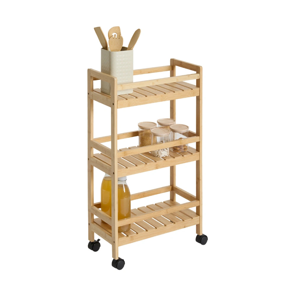 Schmaler Küchenwagen aus Holz Five®