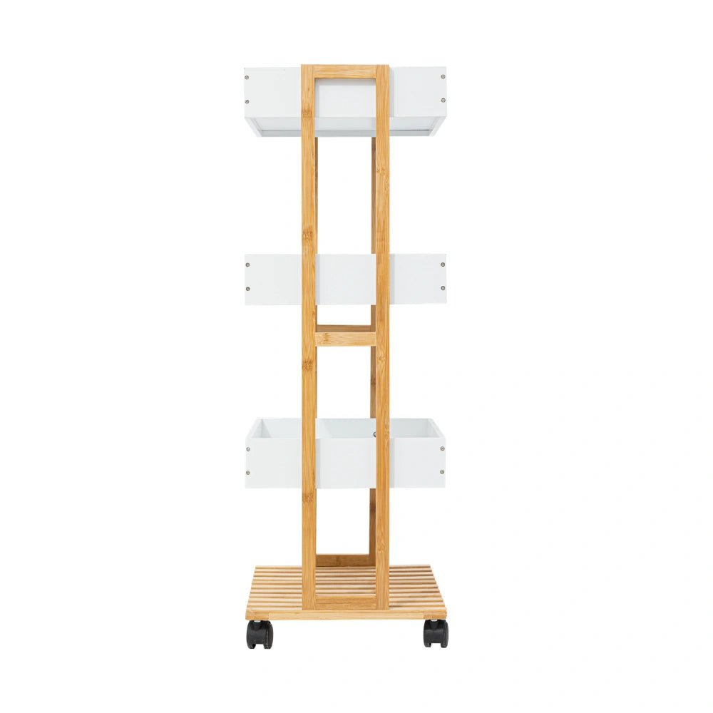houten trolley badkamer of keuken Five®