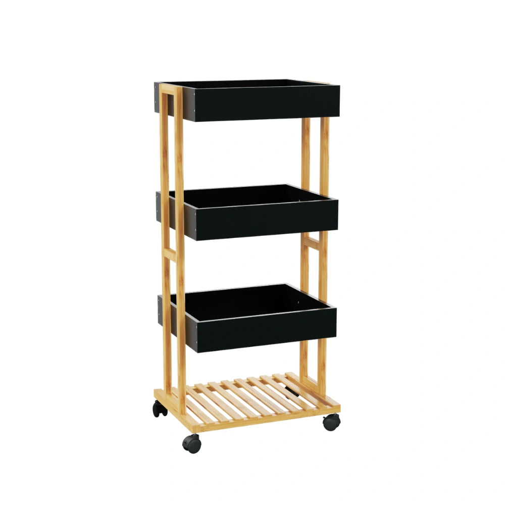 houten trolley badkamer of keuken Five®