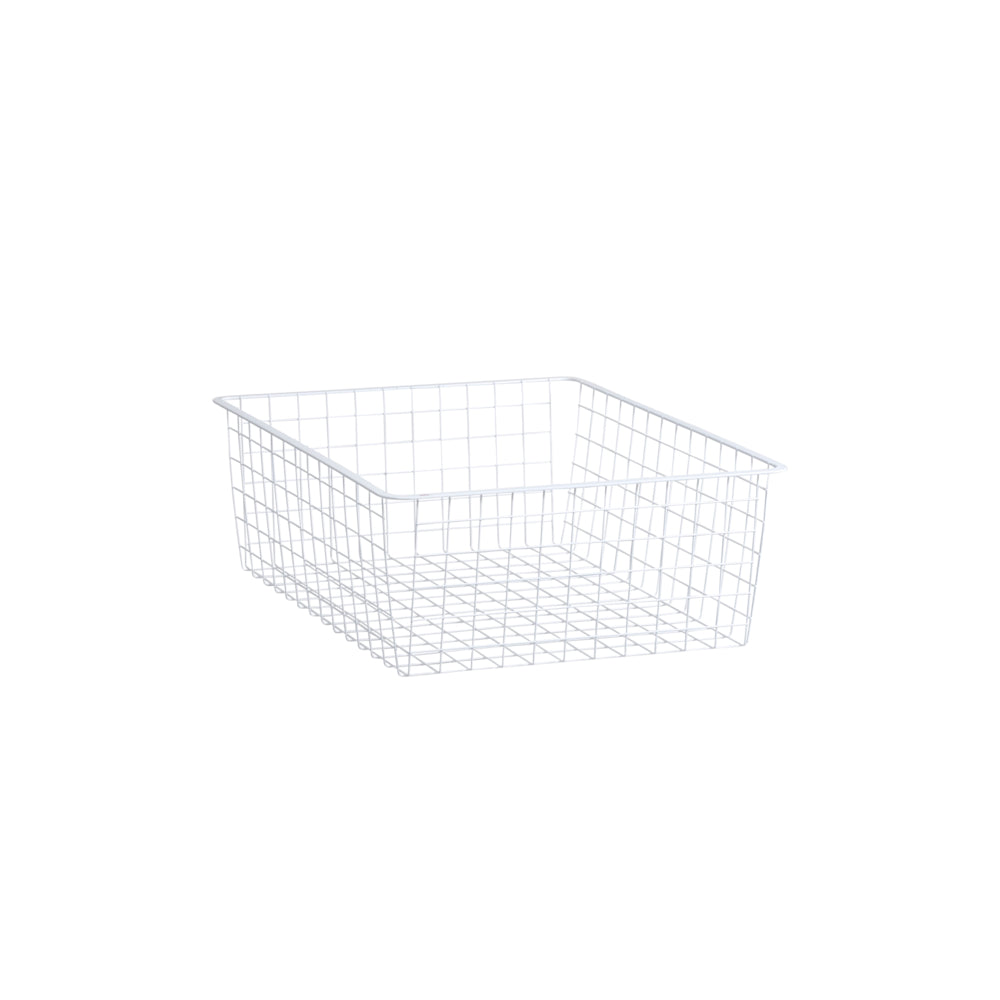 Draadmandlade 427 x 527 x 185 mm wit - Classic by Elfa