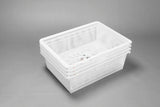Gaasmandlade set van 4 wit - Classic by Elfa
