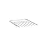 Uittrekbaar broekenrek 449 x 430 mm wit - Classic by Elfa