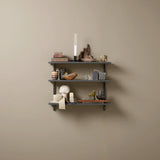 Plankensysteem plug-in set grafiet - Classic by Elfa