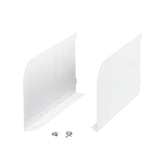 Eindplankdrager 30 cm per paar wit - Classic by Elfa