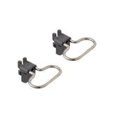 Pegboard ovale haak set van 2 grijs - Garage+ by Elfa