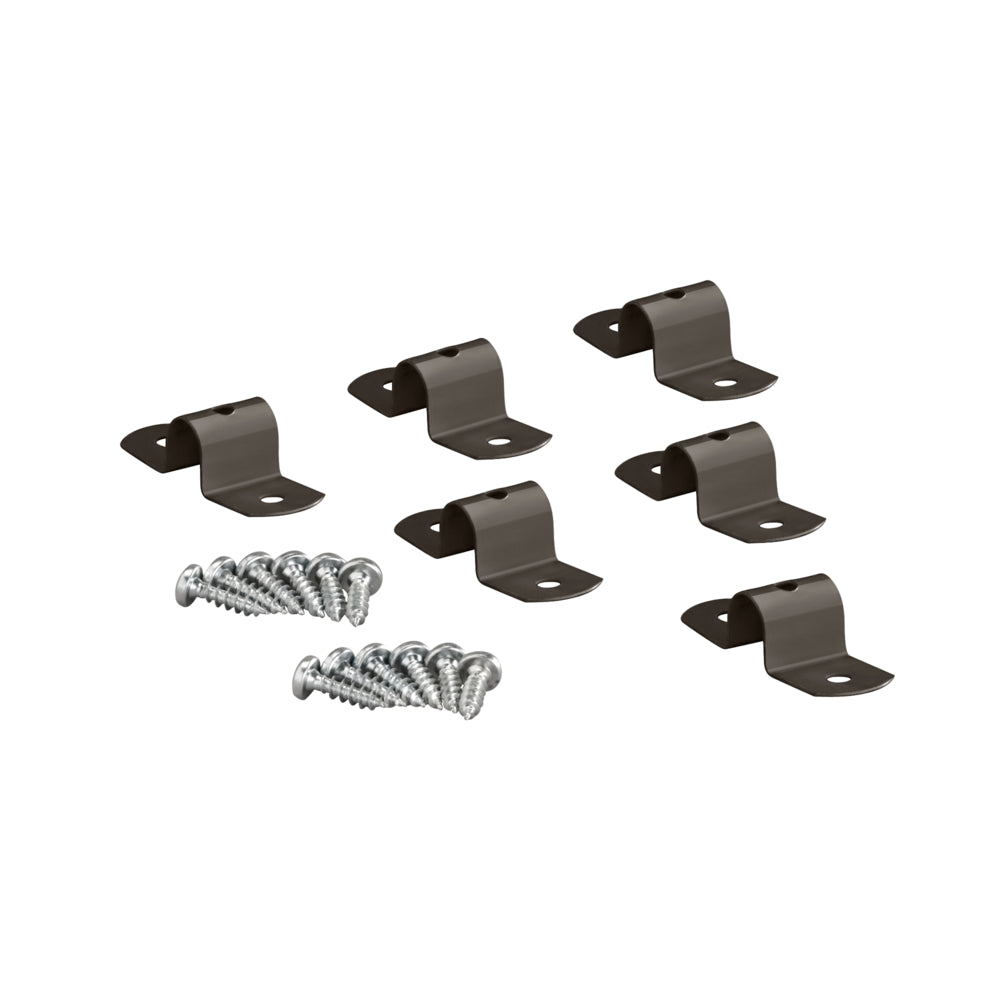 Plankverbinders set van 6 grafiet - Classic by Elfa