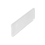 Verdeler 427 mm set van 2 transparant - Classic by Elfa