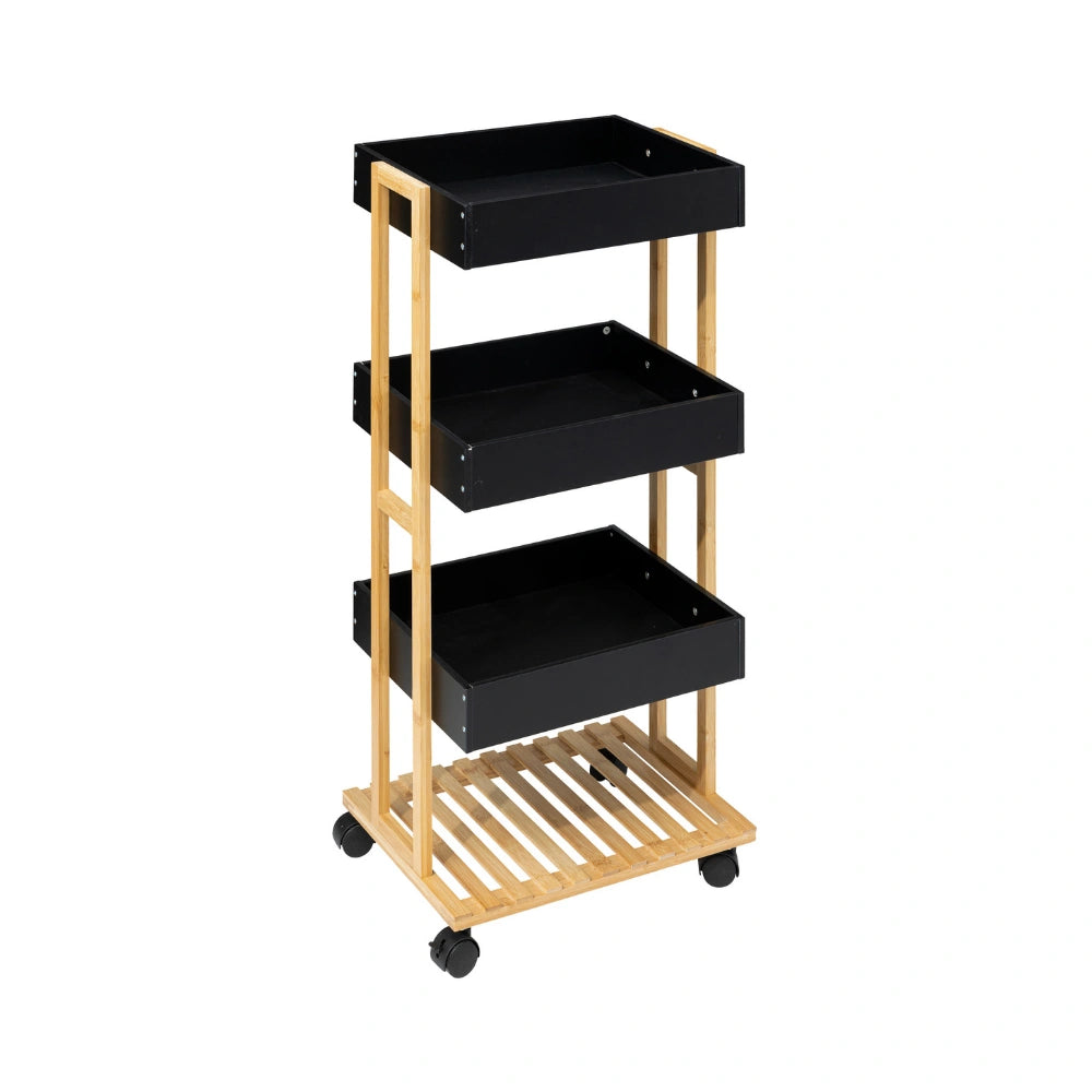 houten trolley badkamer of keuken Five®