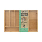 Bamboe bestekbak met messenhouder Five®