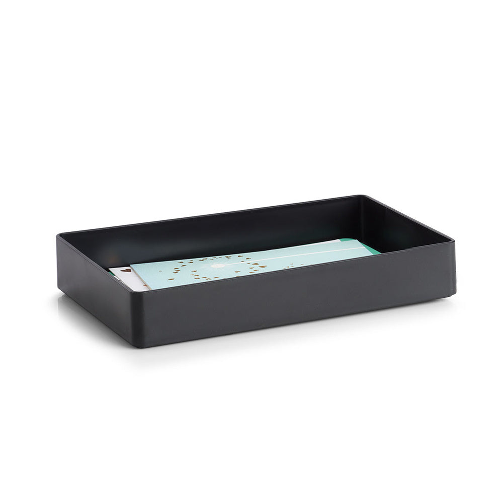 bureau organizer zwart zeller present