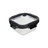 Vierkant vershoudbakje glas 500 ml Five®