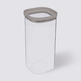 Glazen voorraadpot 1.6 liter vierkant stapelbaar Five®