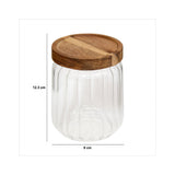 Stijlvolle luchtdichte glazen voorraadpot 500 ml Five®