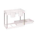 Keukenkast organizer uitschuifbaar 2 niveaus Five®