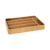 Populieren houten bestekbak ronde hoeken Five®
