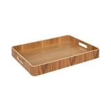 Rechthoekig houten dienblad Five®