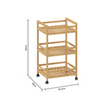 Hölzerner Küchenwagen 3 Ablagen Five®
