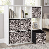 Opbergmand zebraprint Five®