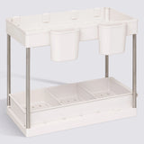 Keukenkast organizer uitschuifbaar 2 niveaus Five®