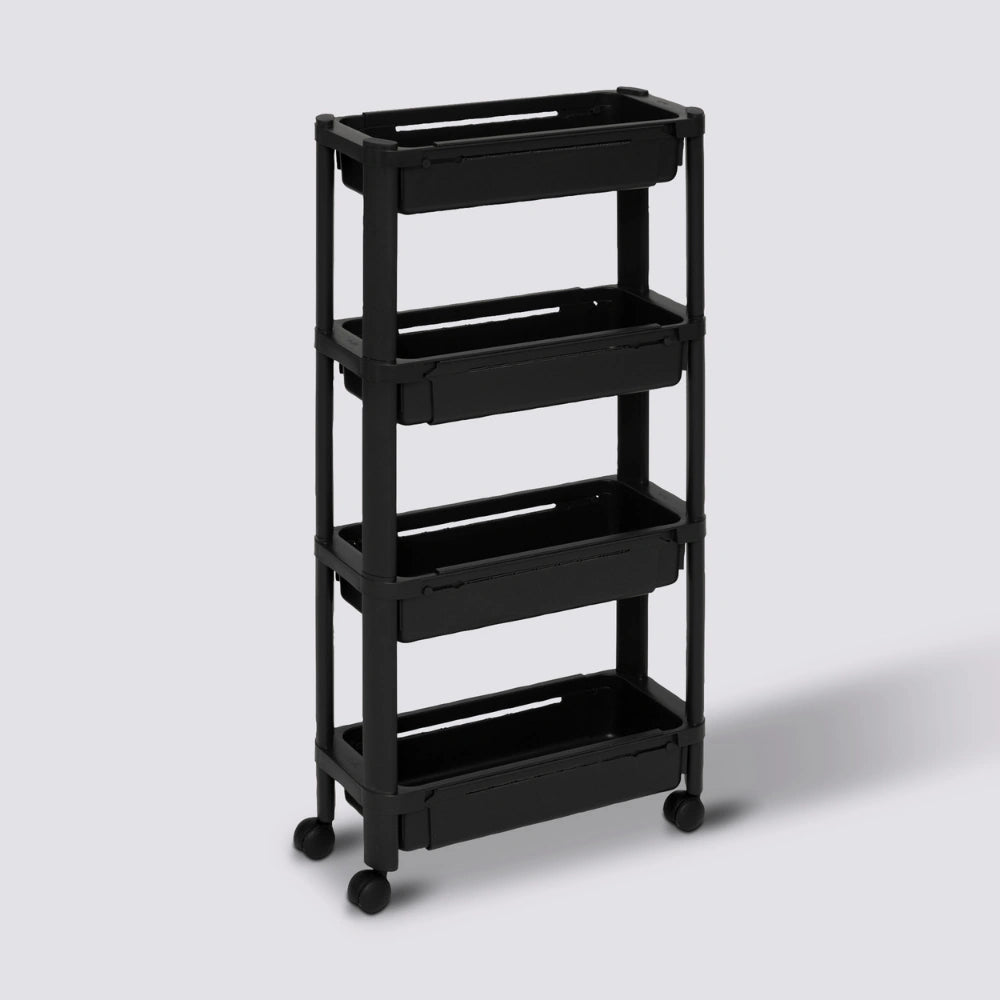 Ausziehbarer schwarzer Trolley Five®