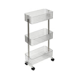 Transparante smalle trolley Five® - Plastor